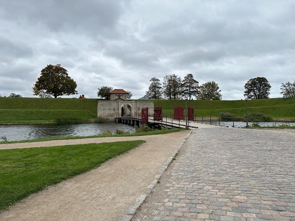 Vchod do pevnost Kastellet