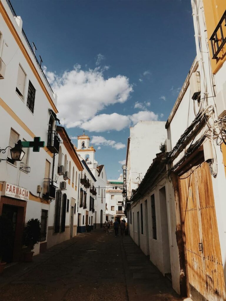 Ulička ve městě Córdoba