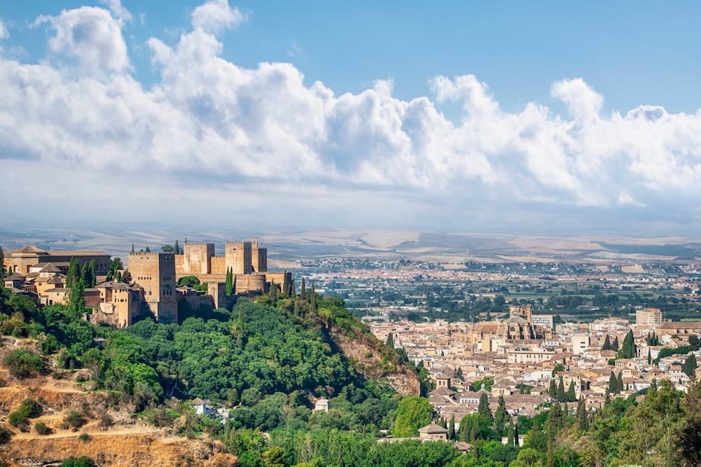 Region Andalusie - pohled na Gradanu