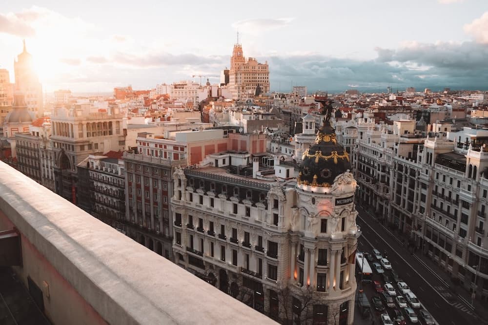 Madrid - hlavní město Španělska