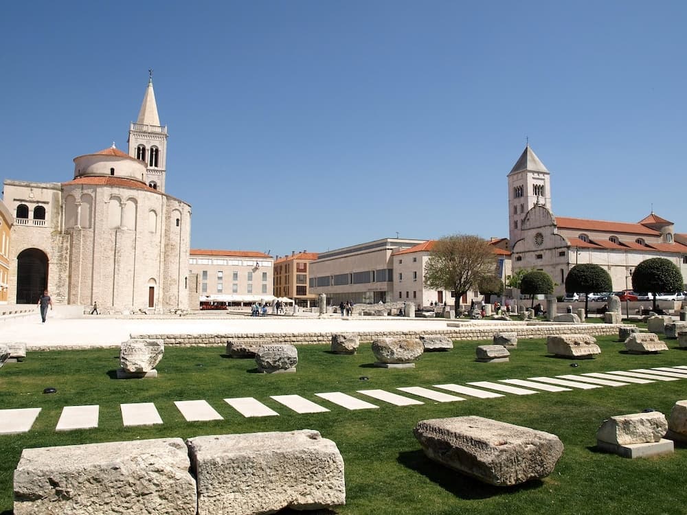 Kostel v městě Zadar